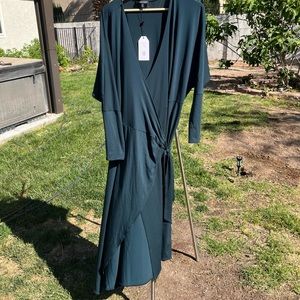 Universal standard wrap dress